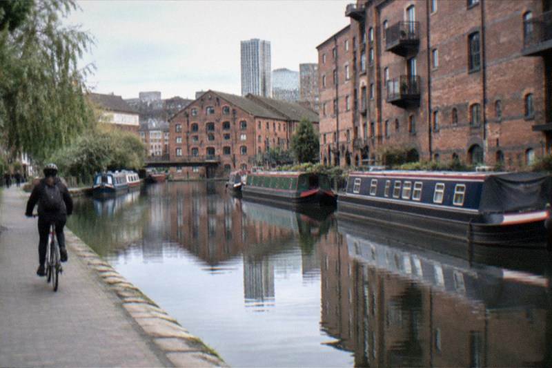 Gas Street Basin and Birmingham canal towpaths