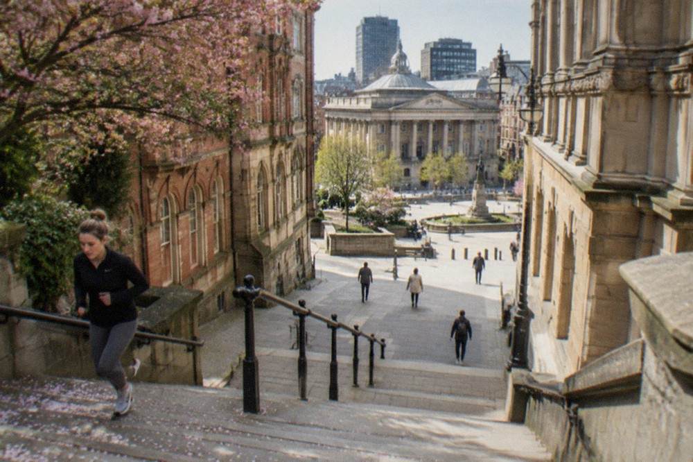 How Do The Three Squares Connect On Foot in Birmingham